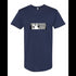 BELLA CANVAS MEN'S LONG BODY URBAN TEE 3006 Anime Manga girl eyes looking from paper tear